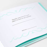 Wedding Wishes Fill In Book