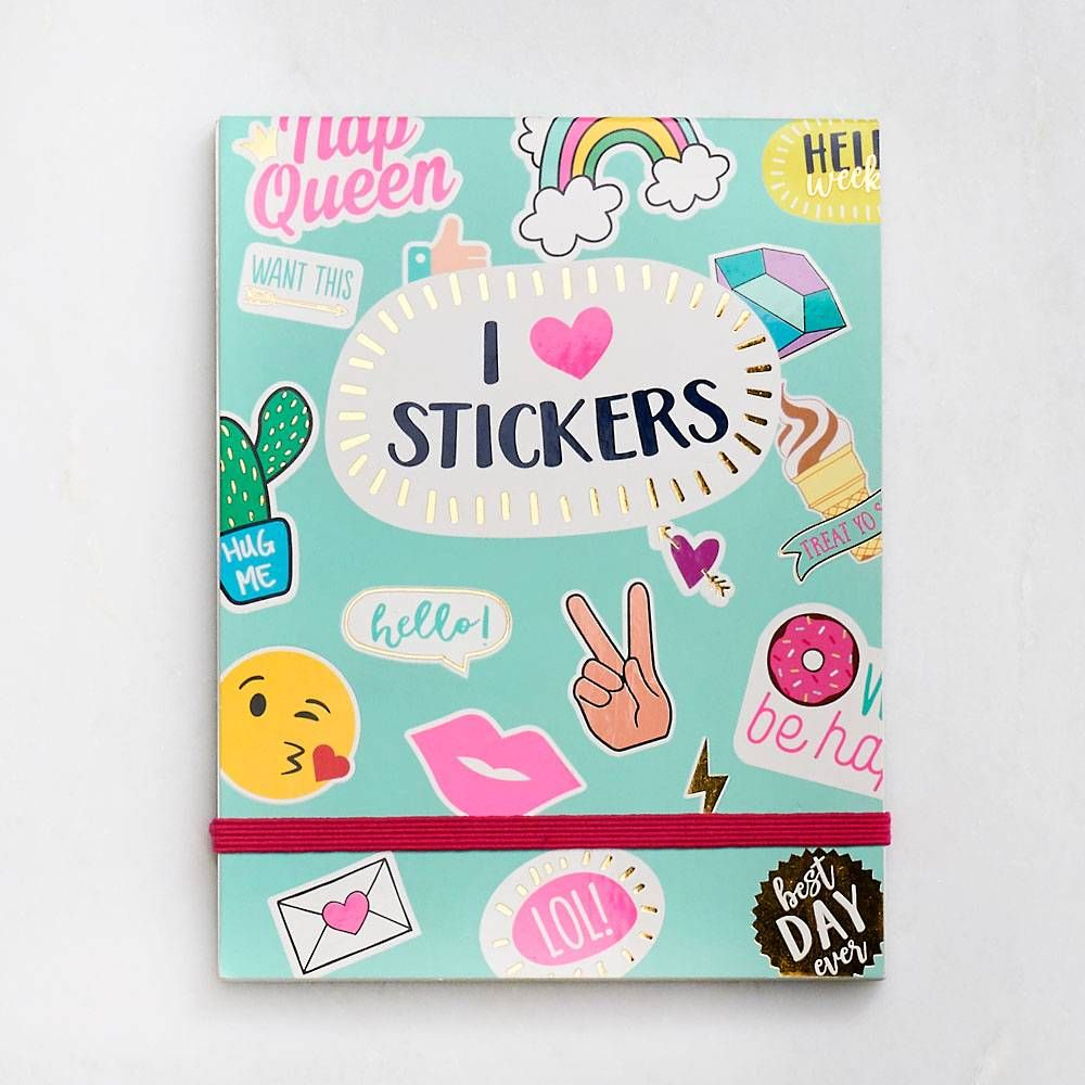 I Love Stickers Sticker Book
