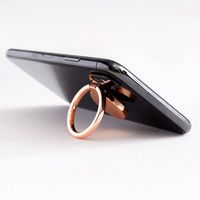 Gold Phone Ring and Stand