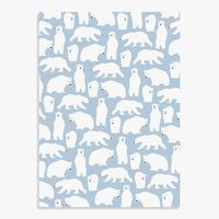 Polar Bears Wrapping Paper