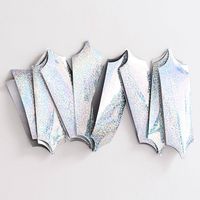 Silver Metallic Easy Bow