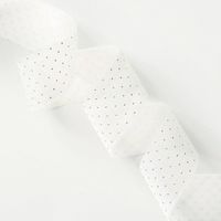 Gold Polka Dot on Ivory Ribbon