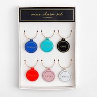 Leatherette Wine Charms