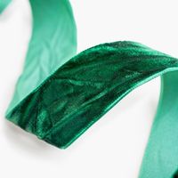 Evergreen Crushed Velvet Ribbon