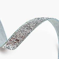 Silver Metallic Thin Ribbon