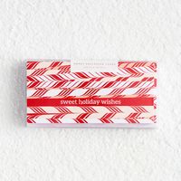 Candy Cane Stripe Money Cards