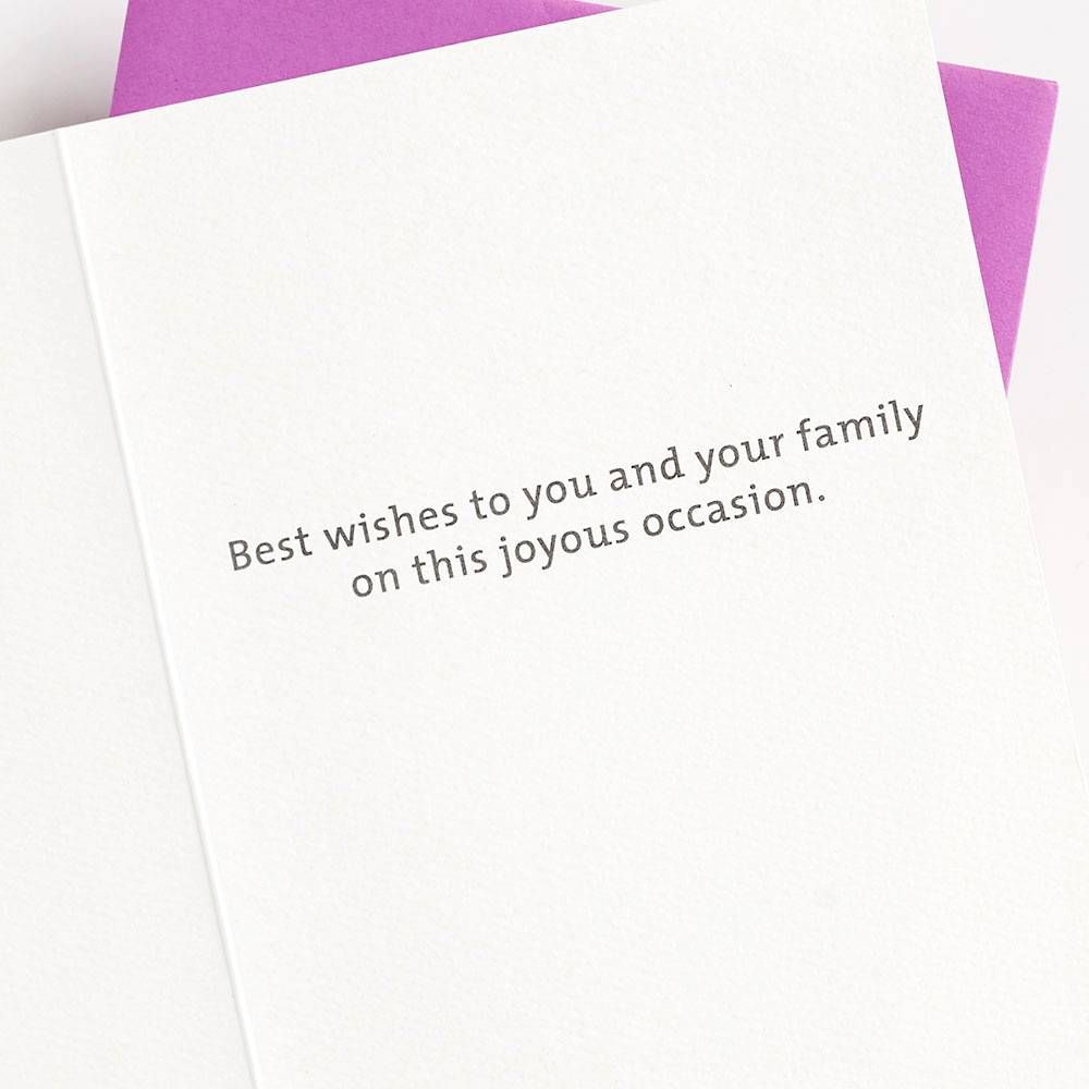 Congrats on Your Bat Mitzvah Card