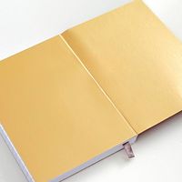 Monogrammed Foil Notebook E