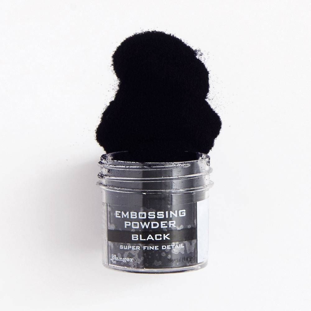Black Embossing Powder