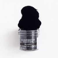 Black Embossing Powder