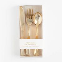 Gold Flatware