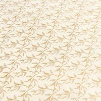 Gold Pine Branches Handmade Paper