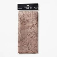 Map Printed Tissue Paper