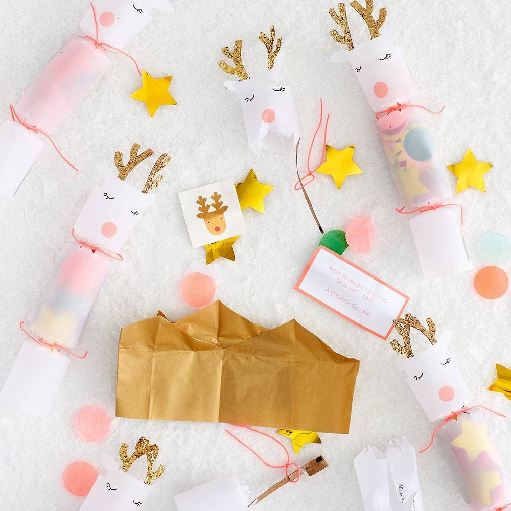 Reindeer Confetti Crackers