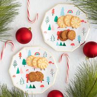 Christmas Icon Plates