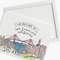 We Belong In San Francisco Art Print