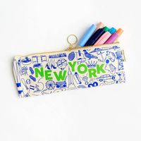 New York City Pencil Pouch