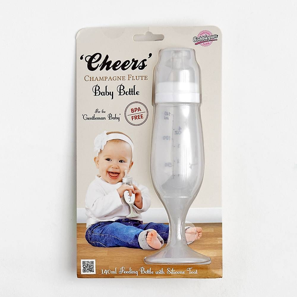 Champagne Flute Baby Bottle