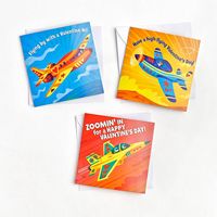 Paper Airplanes Valentine Card Kit