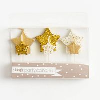 Gold Star Candles