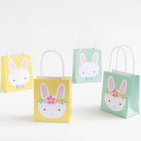 Flower Crown Bunnies Treat Bags