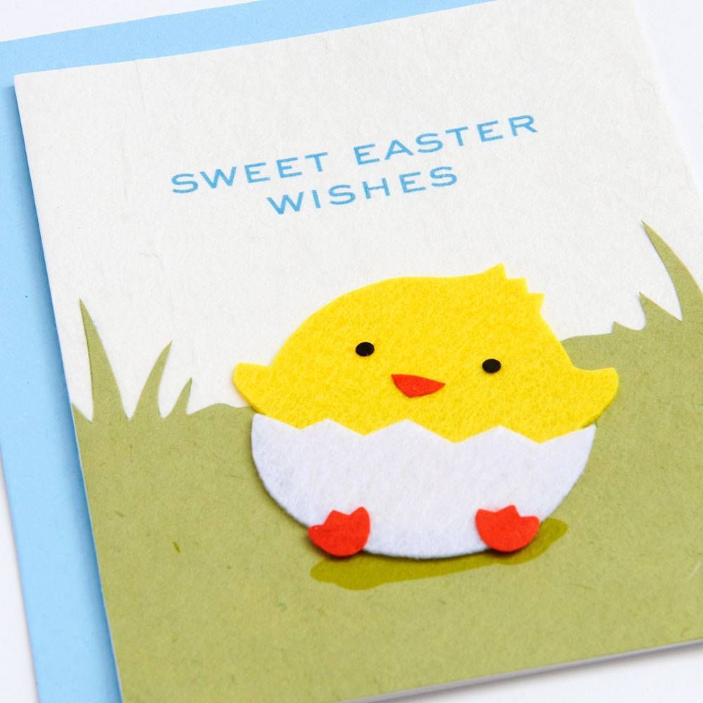 Hatching Chick Easter Card