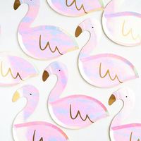 Flamingo Holographic Plate