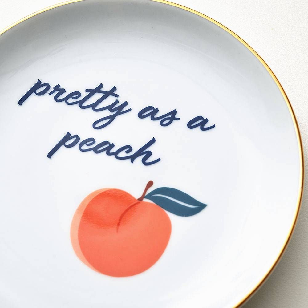 Peach Trinket Tray