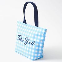 Gingham Lunch Tote