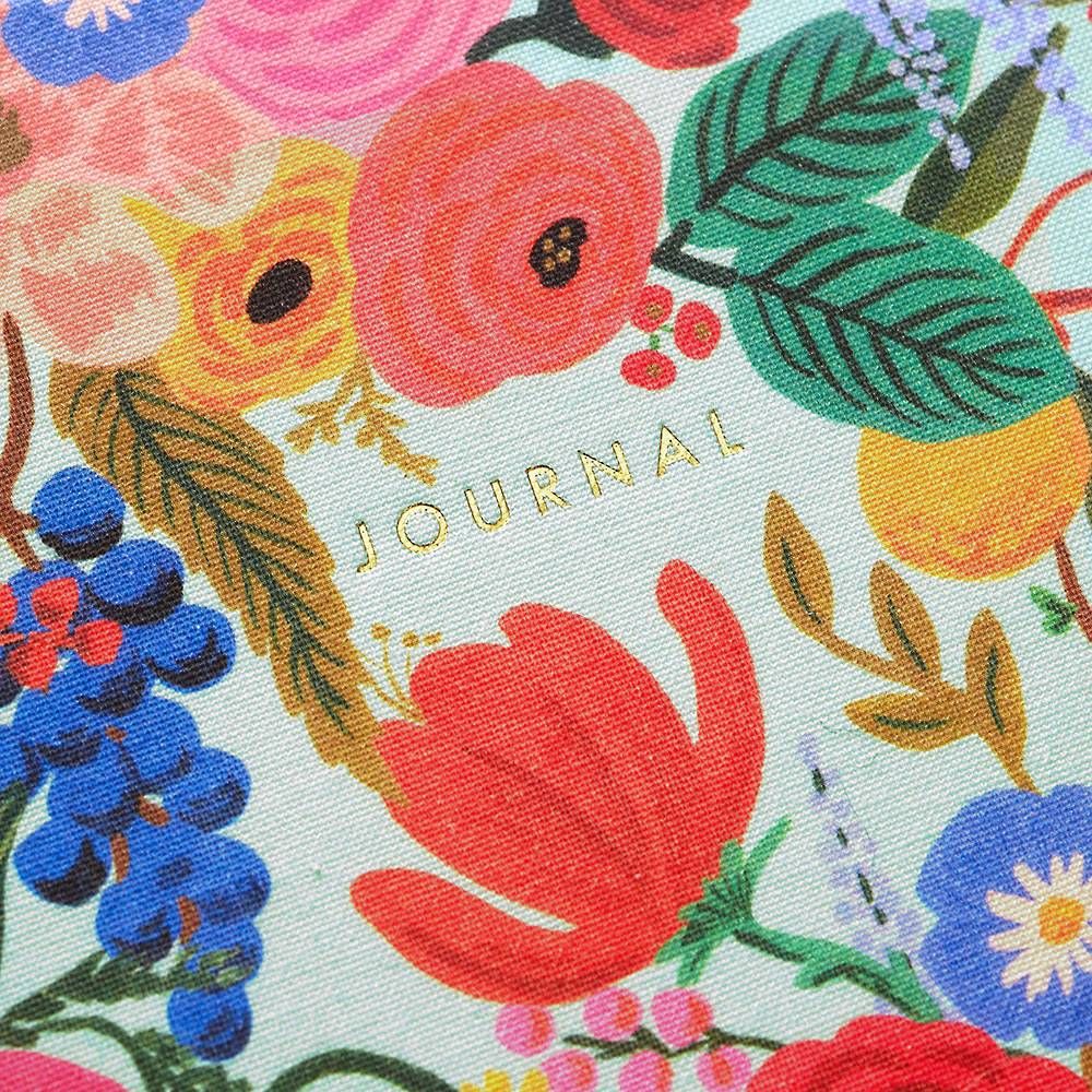 Garden Party Fabric Journal