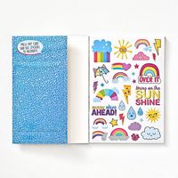 Holographic Summer Sticker Book