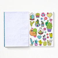 Holographic Summer Sticker Book