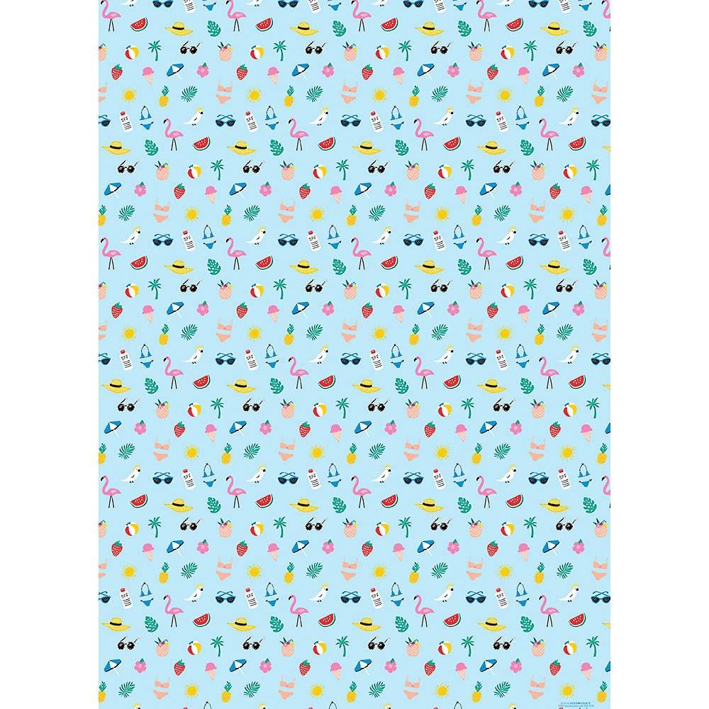Summer Icons Wrapping Paper
