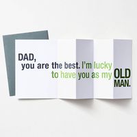 You Old Man Father's Day Card