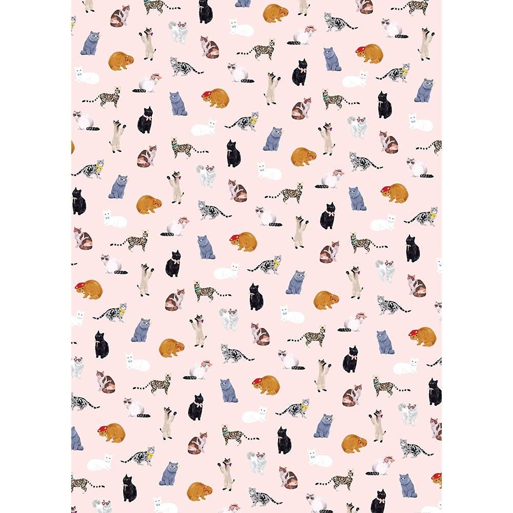 Sophisti-Cats Wrapping Paper