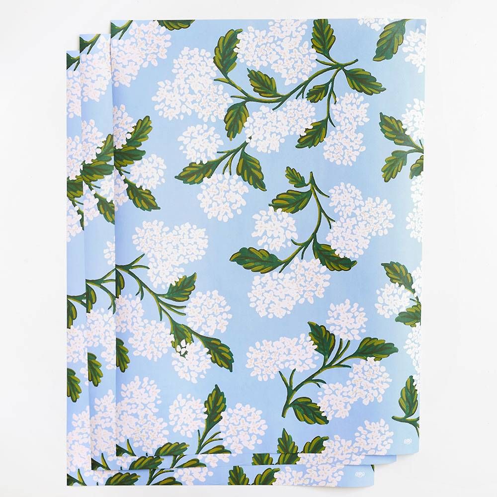 Hydrangea Wrapping Paper