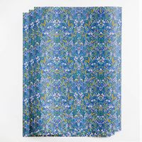 Tapestry on Navy Wrapping Paper