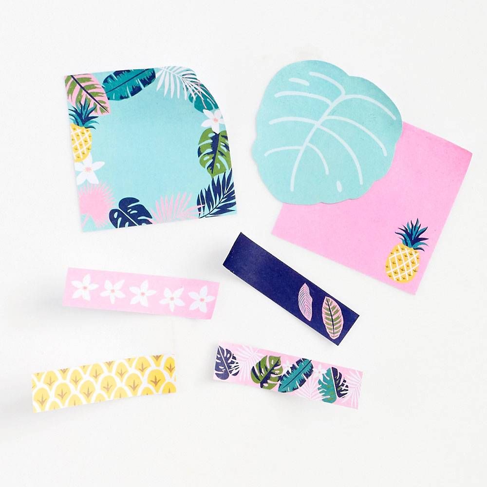 Tropical Sticky Note Set