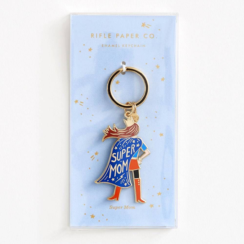 Super Mom Keychain