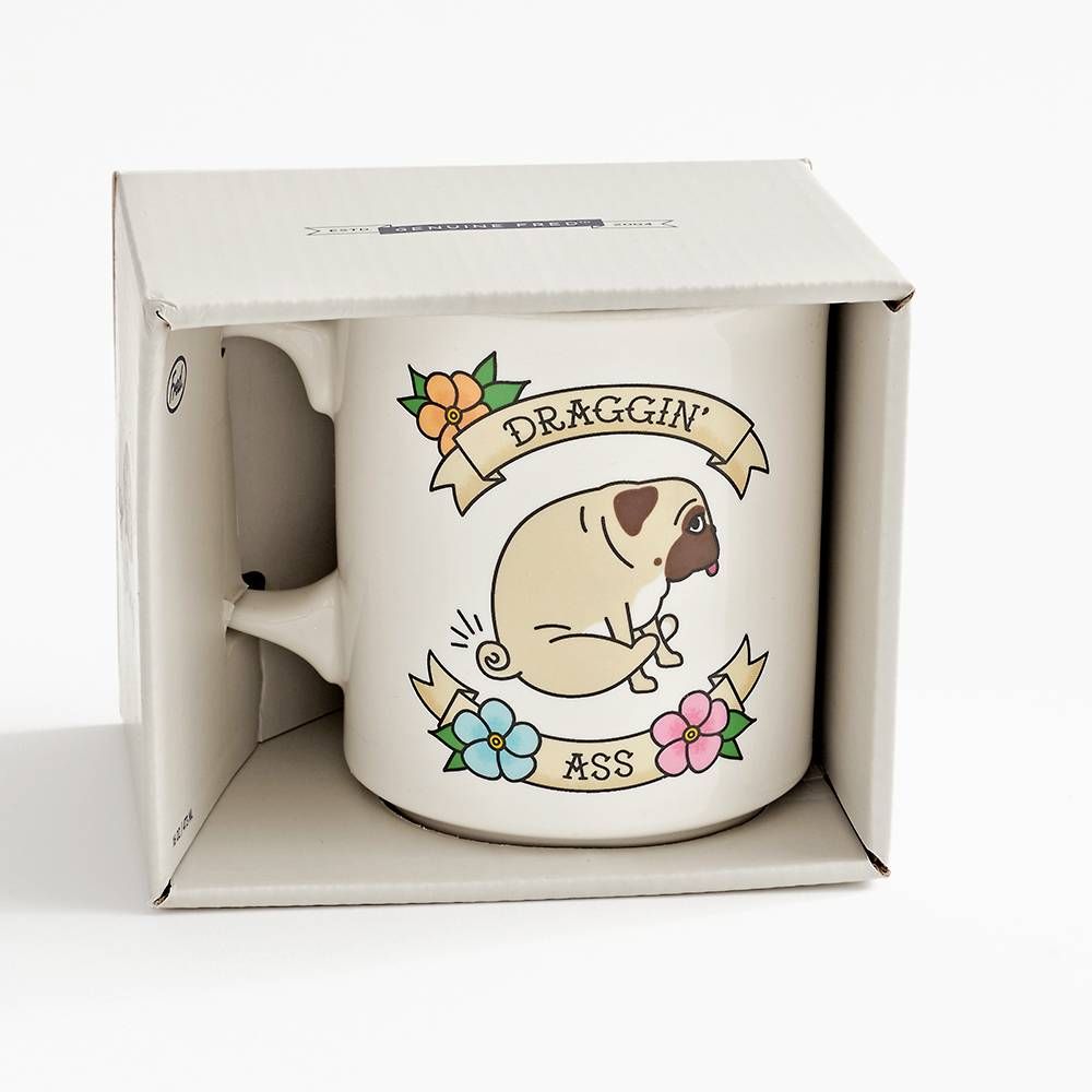 Draggin Pug Mug