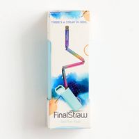 Rainbow Foldable Straw