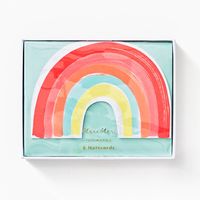 Die Cut Neon Rainbow Notecard Set