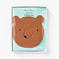 Die Cut Bear Notecard Set