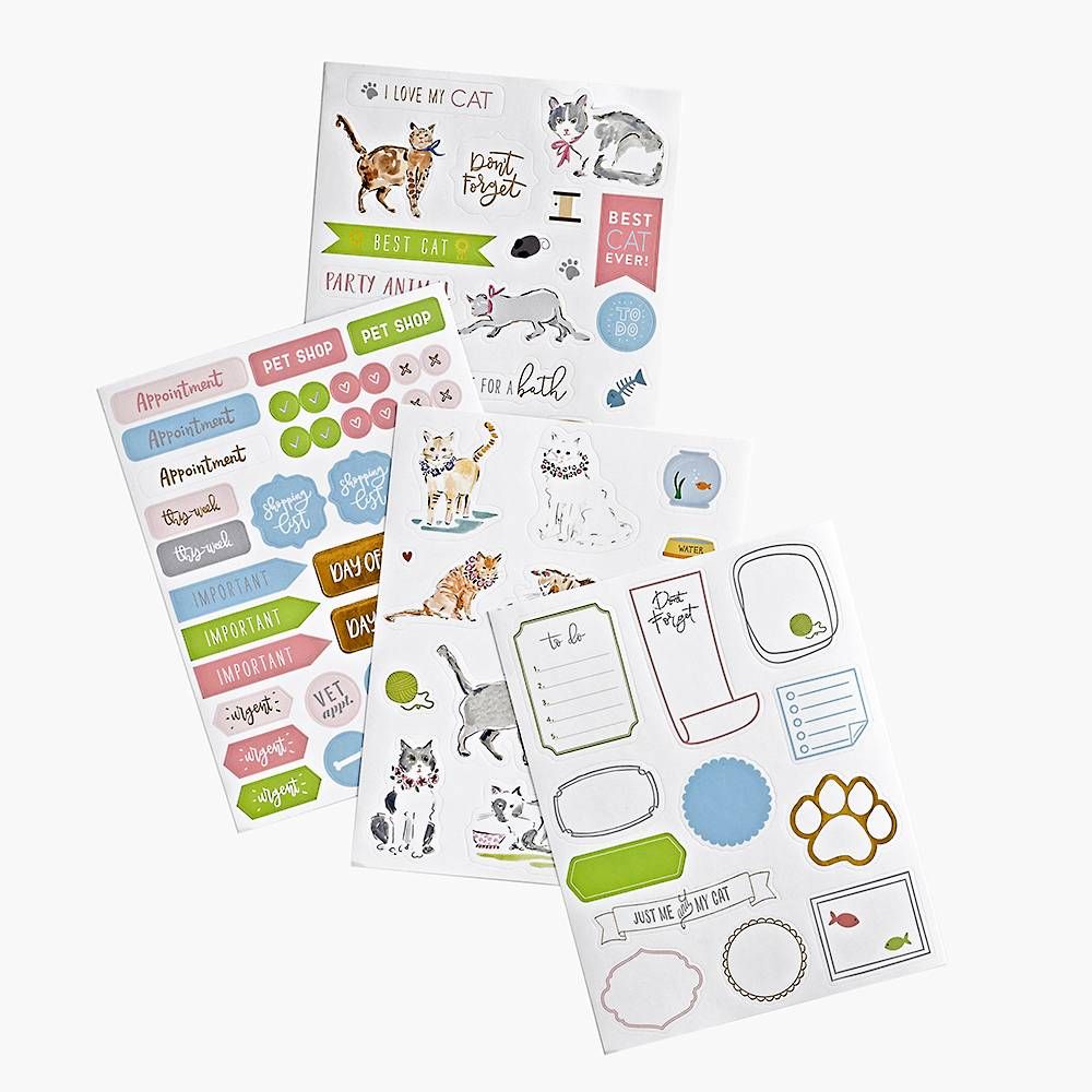 Cat Sticker Book