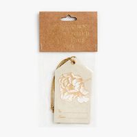 Flower Print Gift Tags