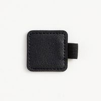 Black Leatherette Pen Holder