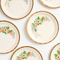 Small Wildflower Plates