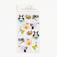 Animals in Costume Stickers