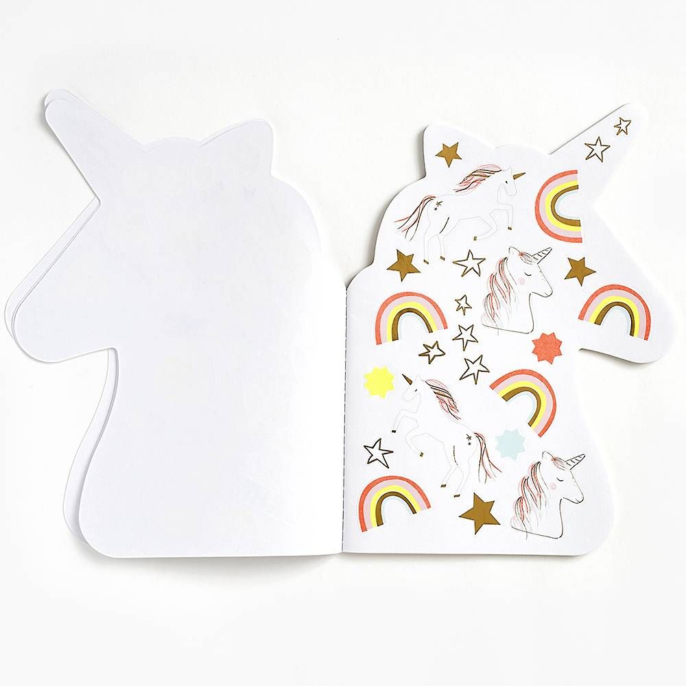 Unicorn Sticker Sketch Journal