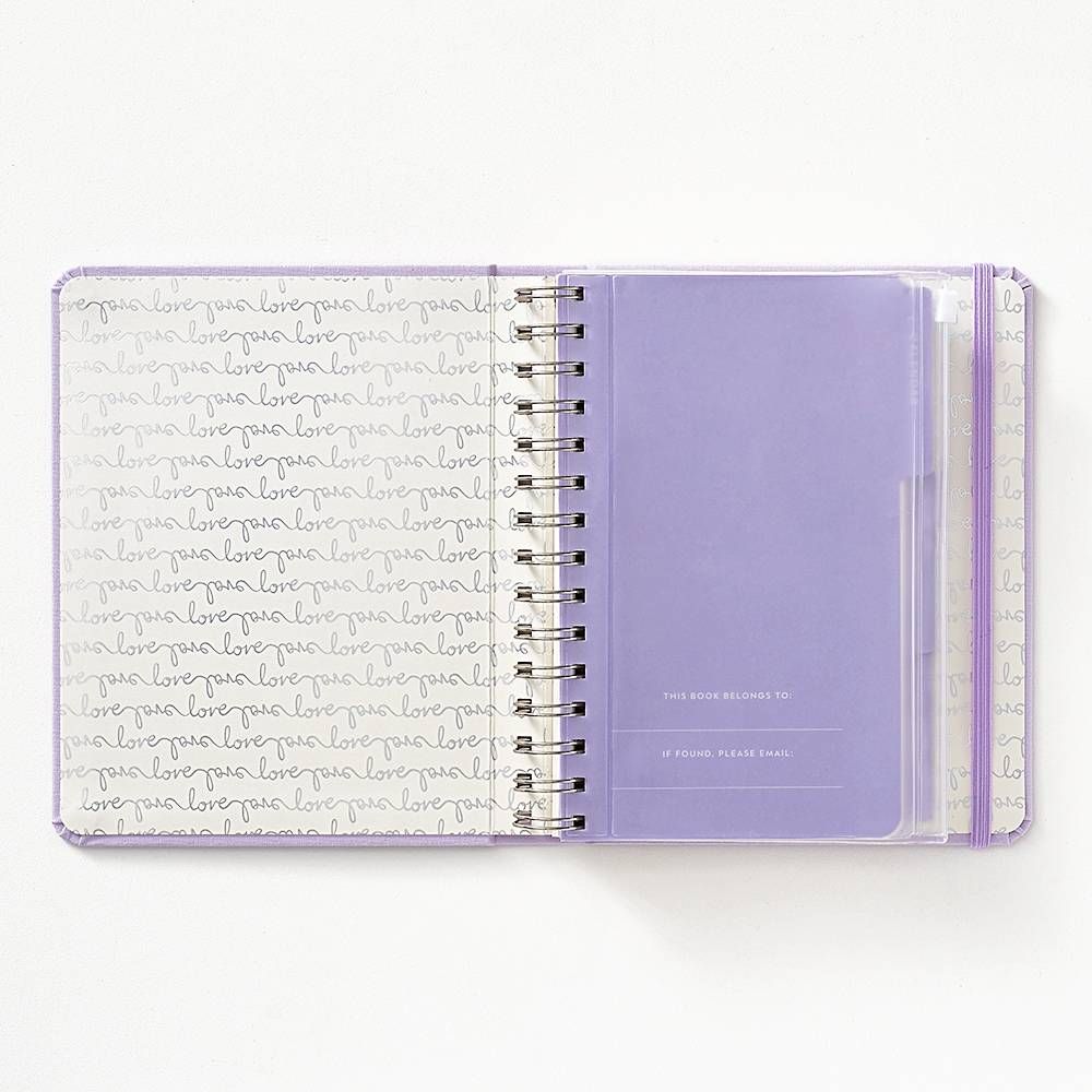 "Engaged" Lilac Planner
